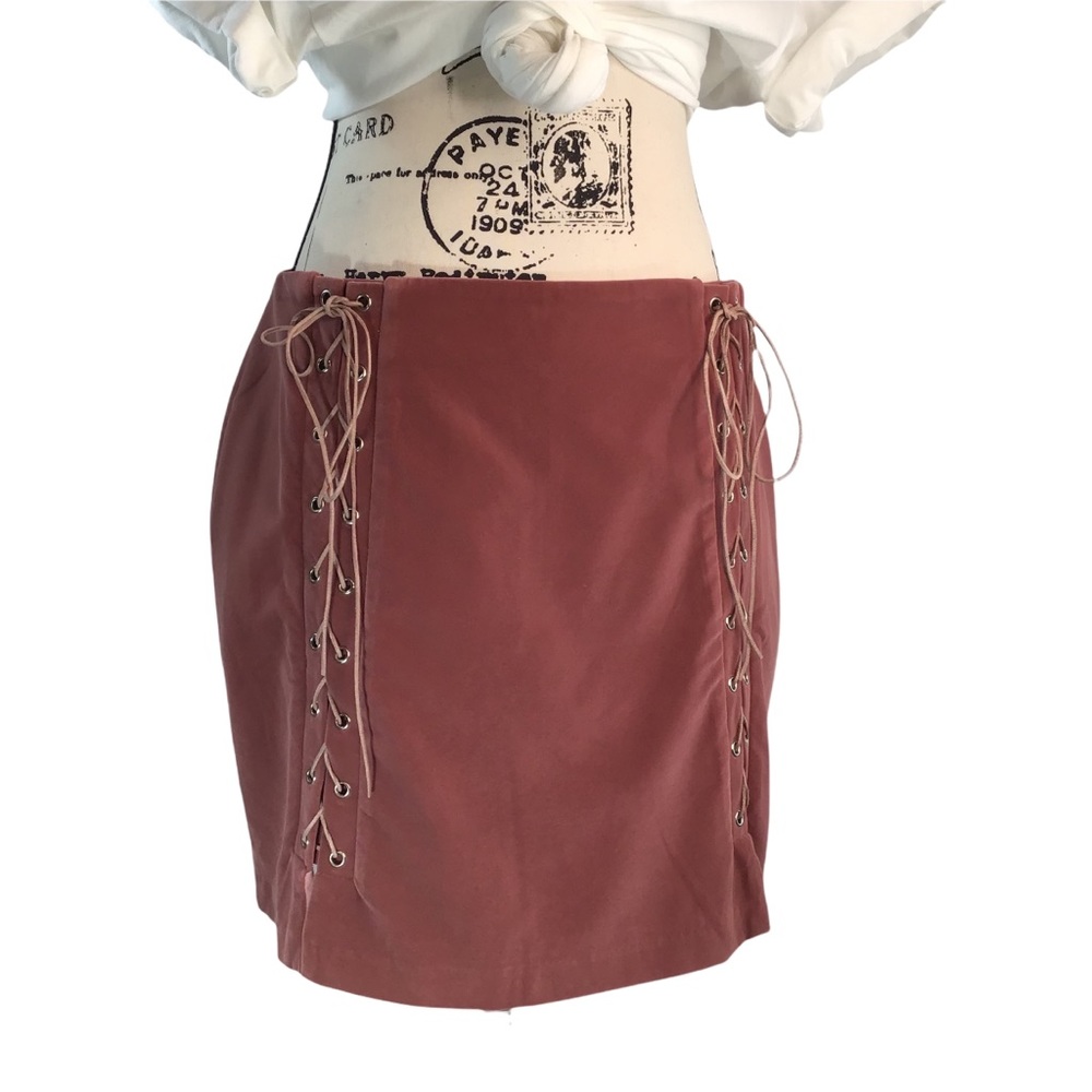 Endless Rose | Suede-like Mini dress | L